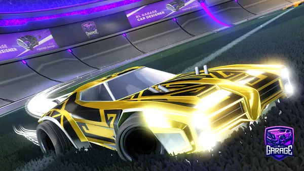 A Rocket League car design from matchbanana