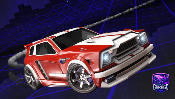 A Rocket League car design from JackAttack-49