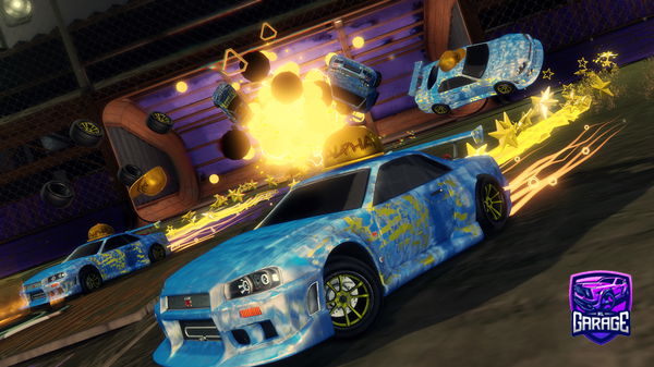 A Rocket League car design from RizzKingRecks
