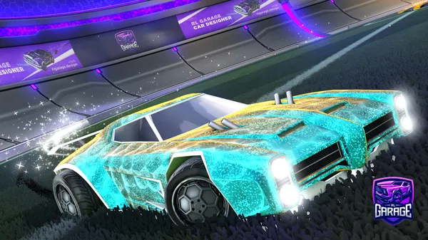 A Rocket League car design from Mechx4