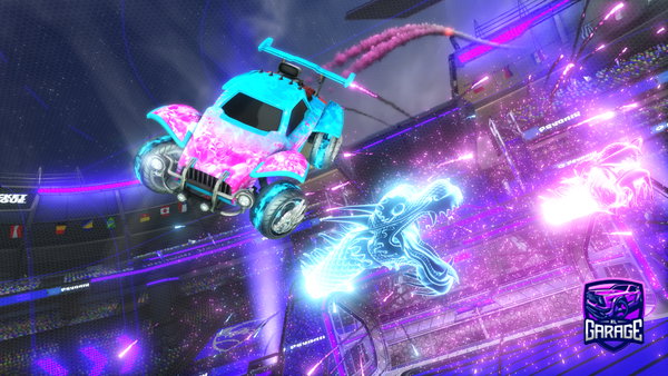 A Rocket League car design from perezoso017