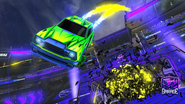 A Rocket League car design from EL_ZENOX