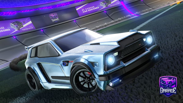 A Rocket League car design from Flashninja