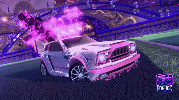 A Rocket League car design from goonier