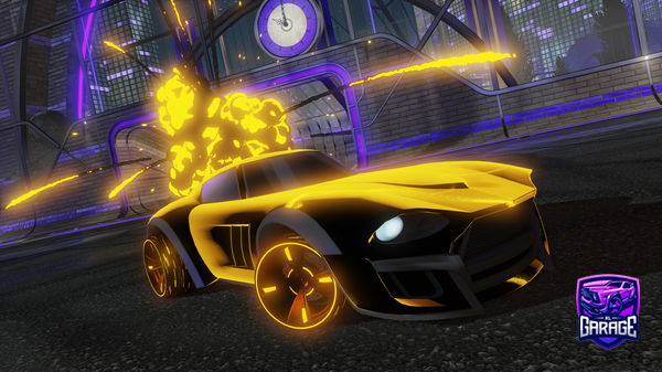 A Rocket League car design from RG09MP