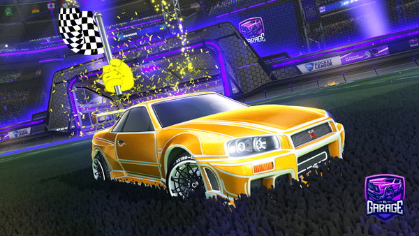 A Rocket League car design from itskxleb_
