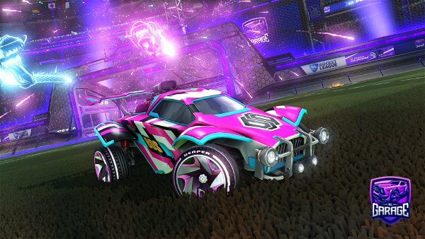 A Rocket League car design from 4acers