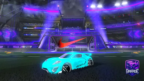 A Rocket League car design from DMONEY233014