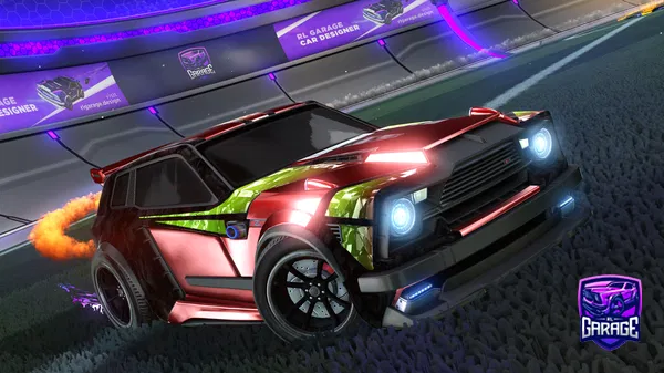 A Rocket League car design from L4_-XR