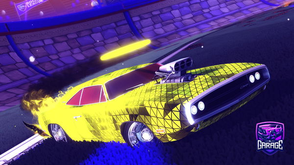A Rocket League car design from 7ESTYY