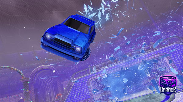 A Rocket League car design from Gangws