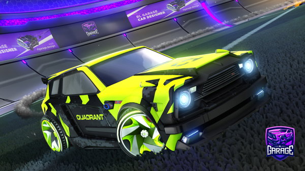 A Rocket League car design from Galaxyyoo_GX1