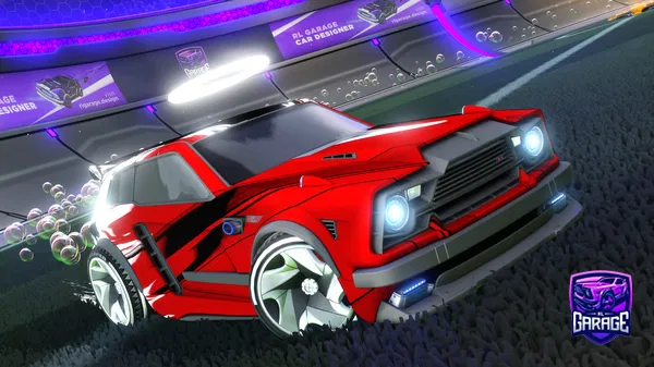 A Rocket League car design from Racing4878
