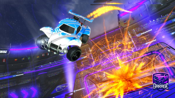A Rocket League car design from Bigpapa123