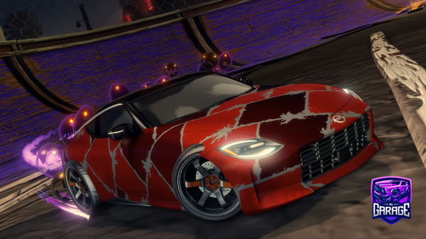 A Rocket League car design from Triicky2x