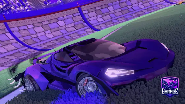 A Rocket League car design from KingCucumber