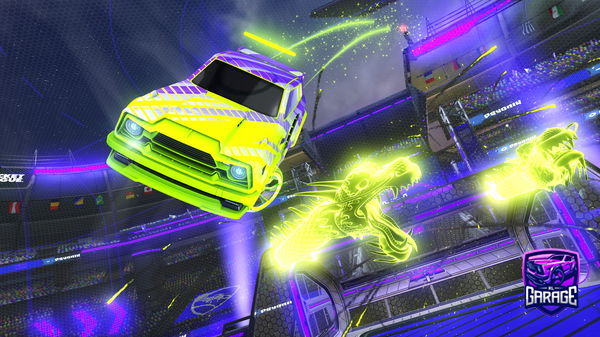 A Rocket League car design from PremiumLime