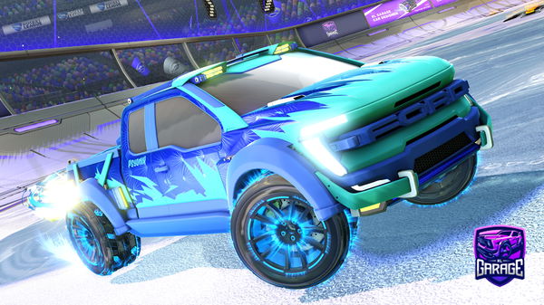 A Rocket League car design from ToastRL-_-