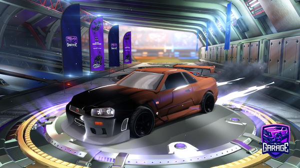 A Rocket League car design from Pizza07