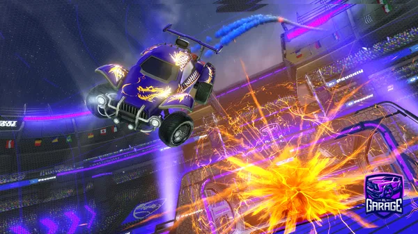 A Rocket League car design from Bubba3126