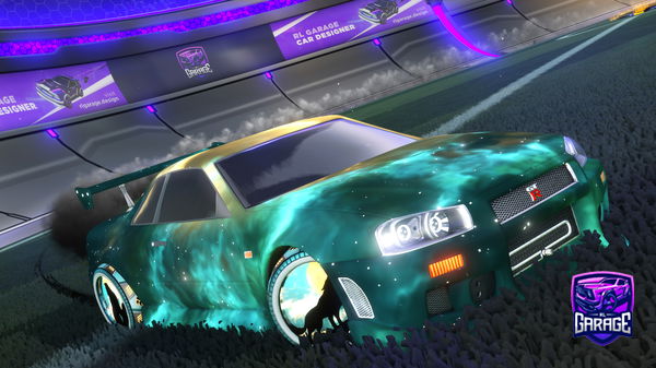 A Rocket League car design from Nagata