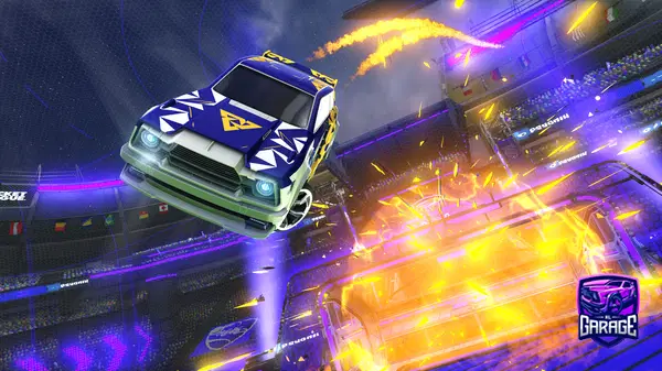 A Rocket League car design from Haxel