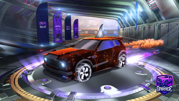 A Rocket League car design from XproH709