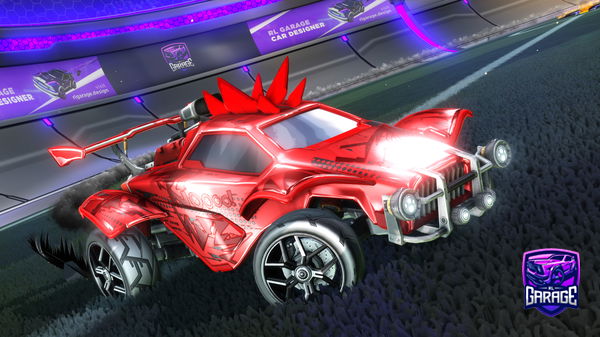 A Rocket League car design from Super_LM