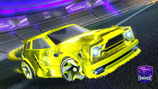 A Rocket League car design from cre_por1