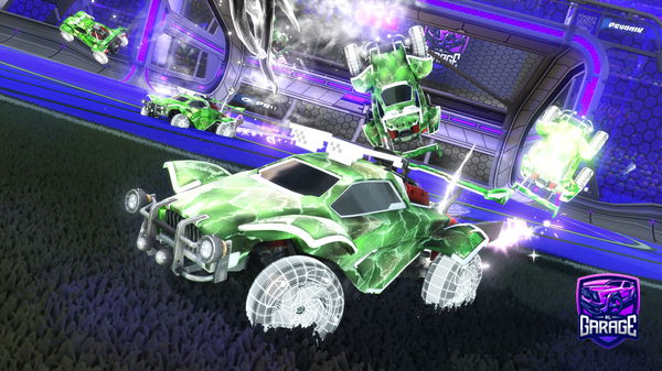 A Rocket League car design from iQuzii