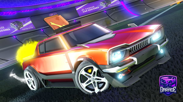 A Rocket League car design from aGhost