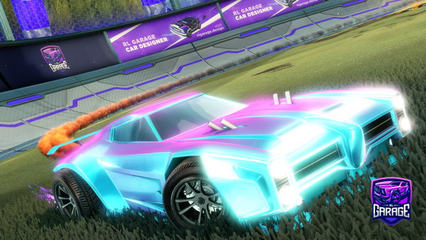 A Rocket League car design from no_friends429