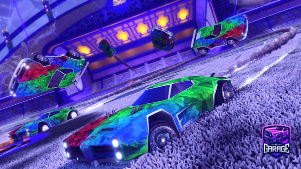 A Rocket League car design from FazeZboss