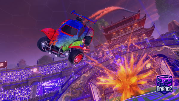 A Rocket League car design from Revvs_On_144hz