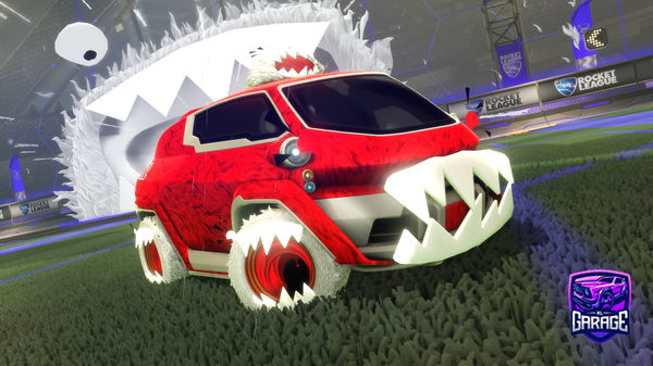 A Rocket League car design from fierce-ghost42