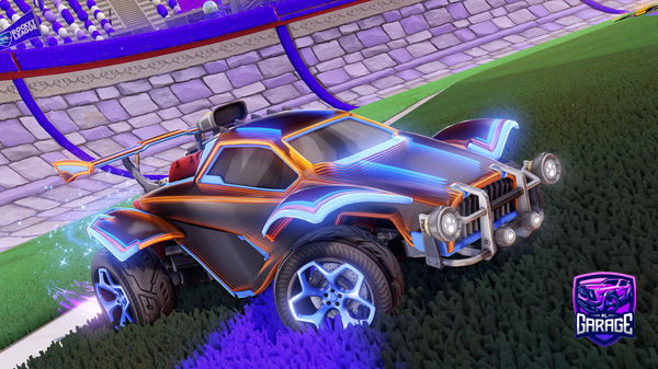 A Rocket League car design from supertroning