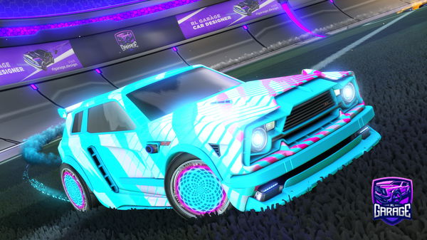 A Rocket League car design from Mypsnameis_meiscool08