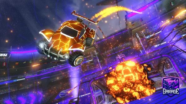 A Rocket League car design from Gravigent