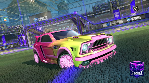 A Rocket League car design from Skully_Devil