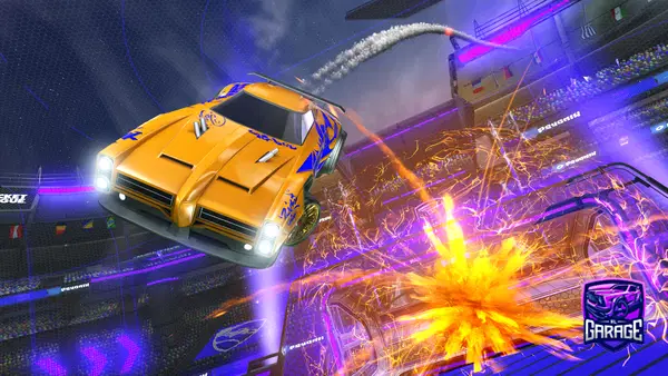 A Rocket League car design from masstothemass