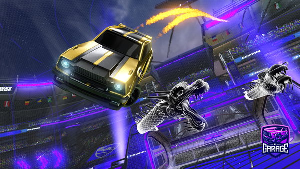 A Rocket League car design from Wolverine5053