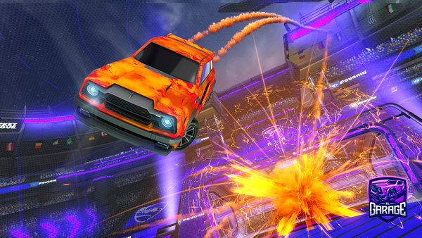 A Rocket League car design from hussgh148