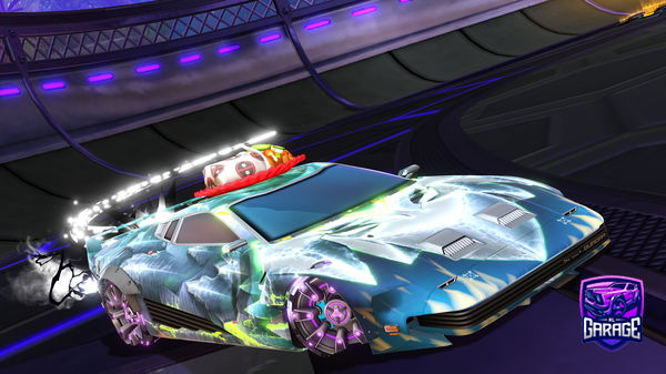 A Rocket League car design from rizzlerr