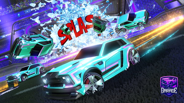 A Rocket League car design from fgqhsns
