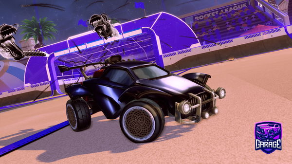 A Rocket League car design from Mackandjatty