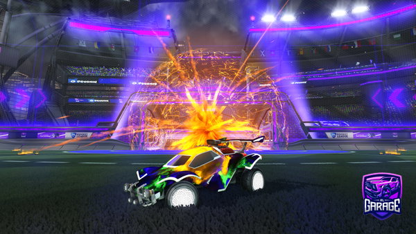 A Rocket League car design from lukeishappy_