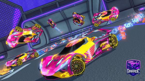 A Rocket League car design from GrimToad467