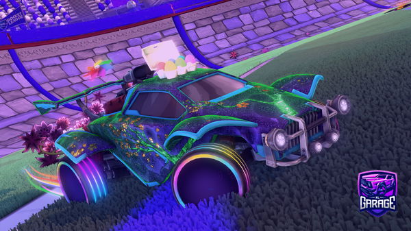 A Rocket League car design from XudiBTB2