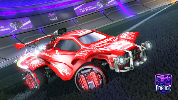 A Rocket League car design from BblazeE