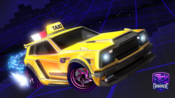 A Rocket League car design from Lisek7287